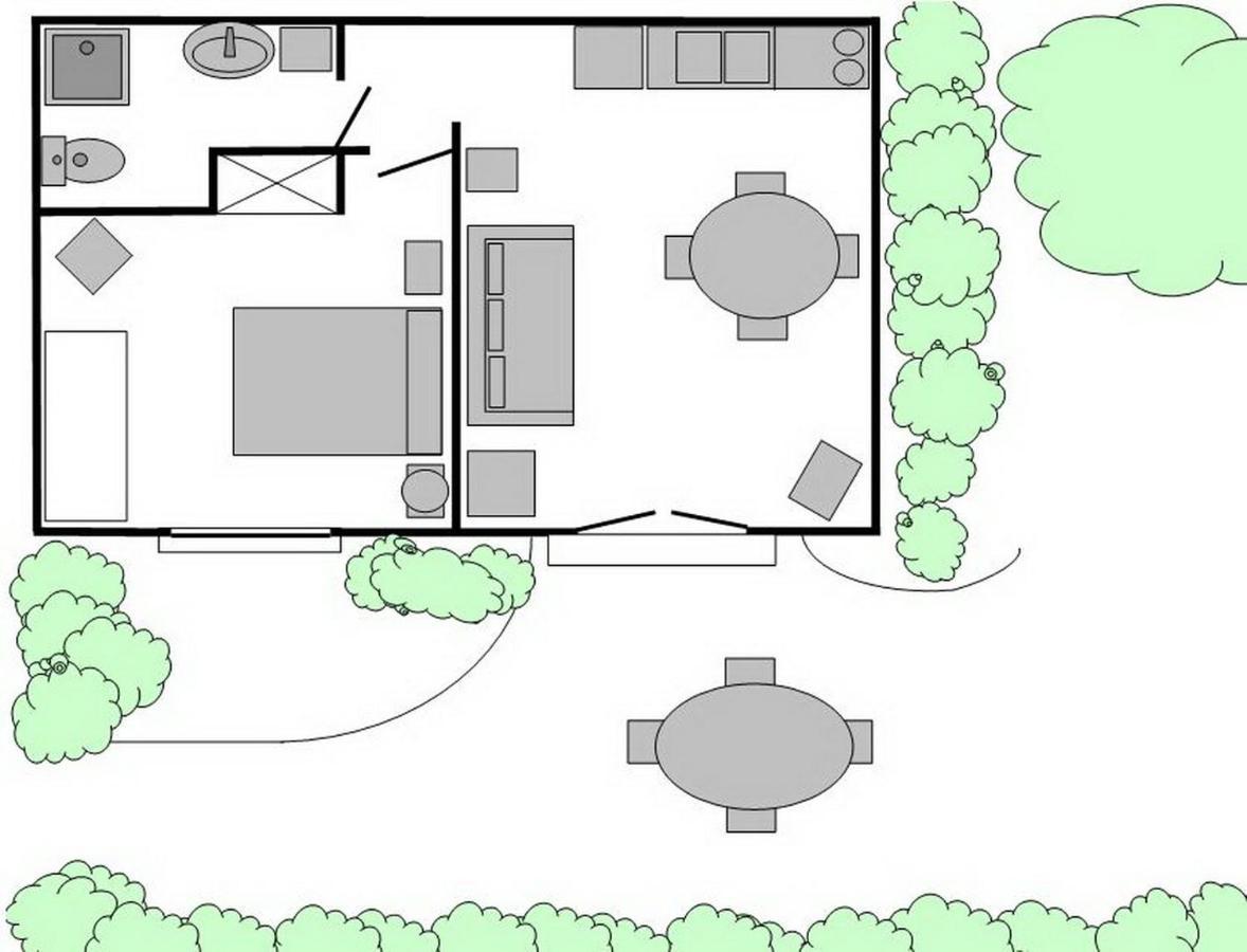 Rdc-Villa_2Pieces 35M2_Domine La Plaine Entre Nimes_Cevennes_Mer كالفيسون المظهر الخارجي الصورة